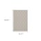 Homeroots 3 x 5 ft. Gray & Ivory Trellis Indoor & Outdoor Area Rug 389548 - alternate 6